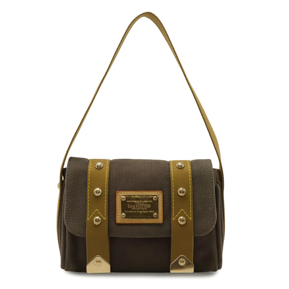 LOUIS VUITTON Antigua Sac Lava Shoulder Bag Hobo Brown